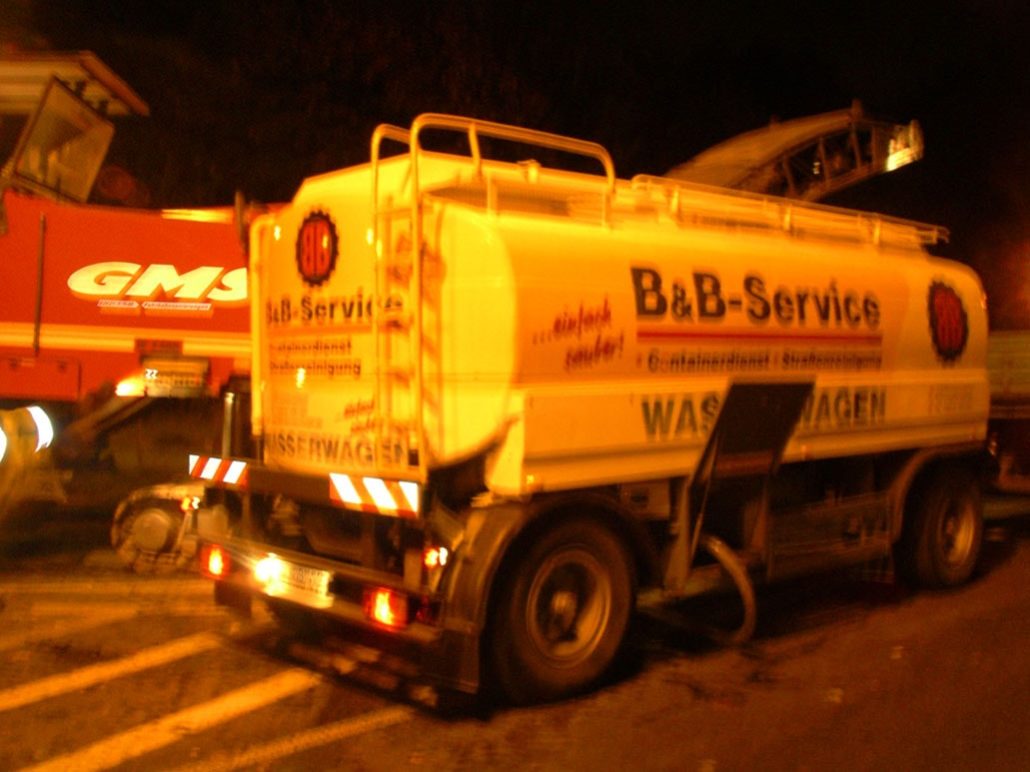 Wasserwagen • B&B - Service Logistik